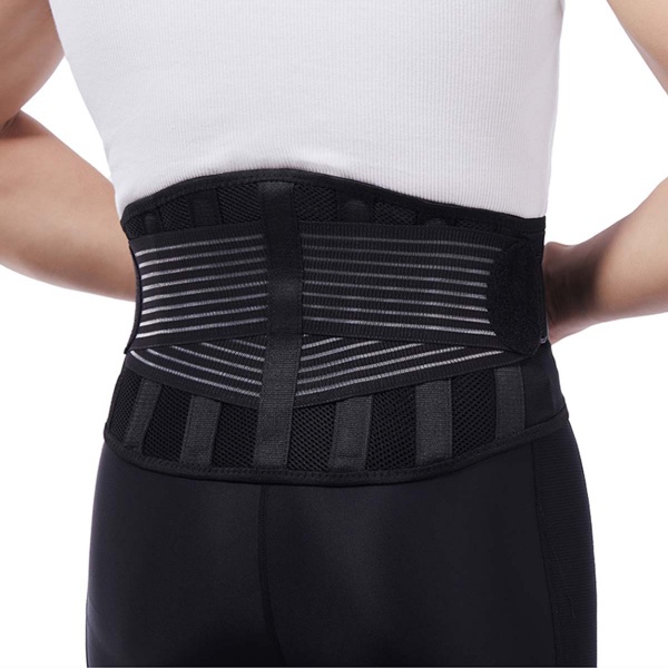 9-inch Breathable Lumbar Support with 4 plastic stays