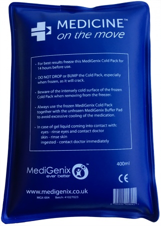 MediGenix CoolMeds Cold Pack for CoolMeds 2 - 8°C case (1 per pack)