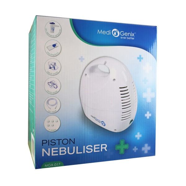 MediGenix Piston Nebuliser with ON-DEMAND ampoule