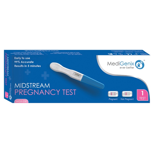 MediGenix Pregnancy Test Midstream (1 Test)