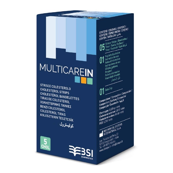 MultiCare IN Cholesterol Strips (5's)