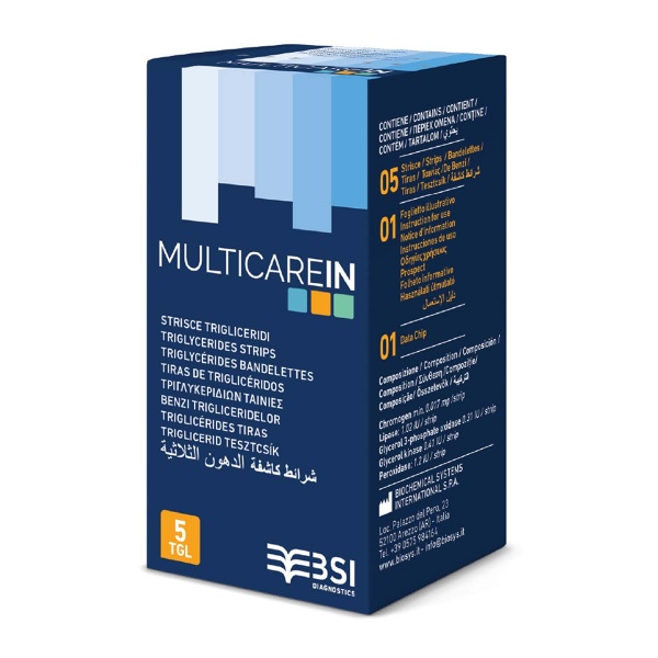 MultiCare IN Triglyceride Strips (5's)