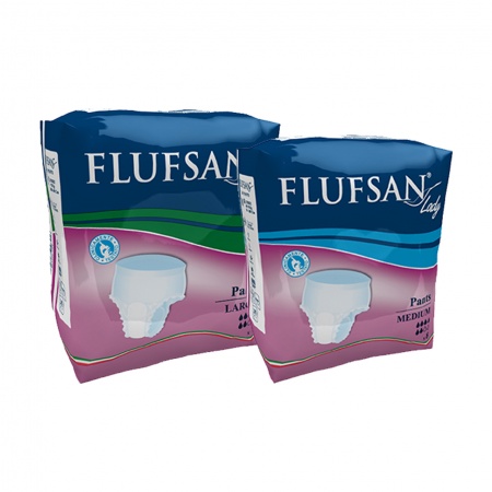 Flufsan Lady Pants - for Light to Moderate Incontinence