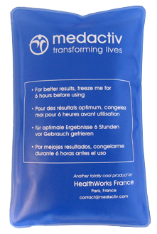 Medactiv iCool Cold Pack for Prestige and Weekender 2-8°C bags (1 per pack)